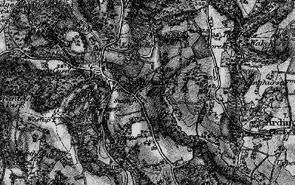 Old map of Balcombe in 1895