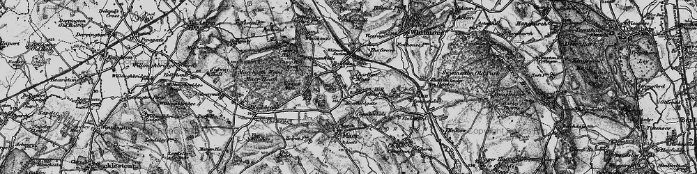 Old map of Baldwin's Gate in 1897