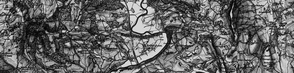 Old map of Ballingham Hill in 1896