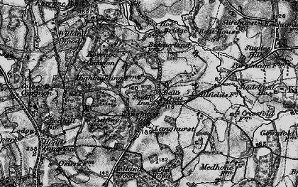 Old map of Balls Cross in 1895