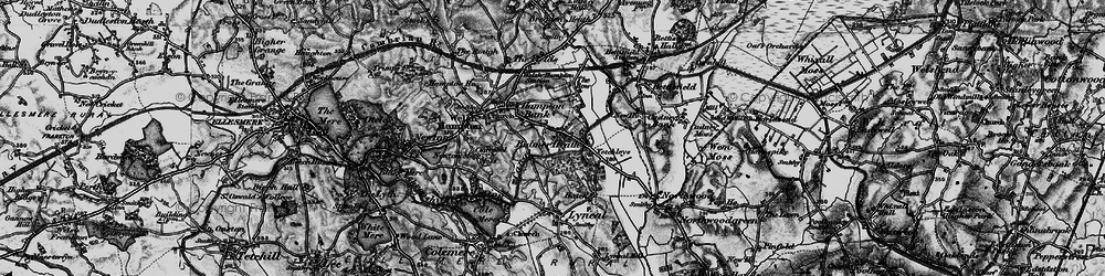 Old map of Balmer Heath in 1897