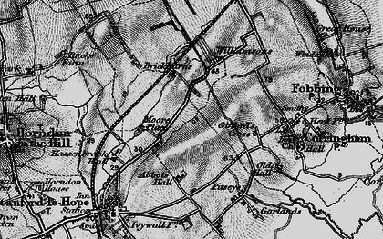 Old map of Balstonia in 1896