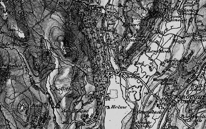 Old map of Thwaite Yeat in 1897