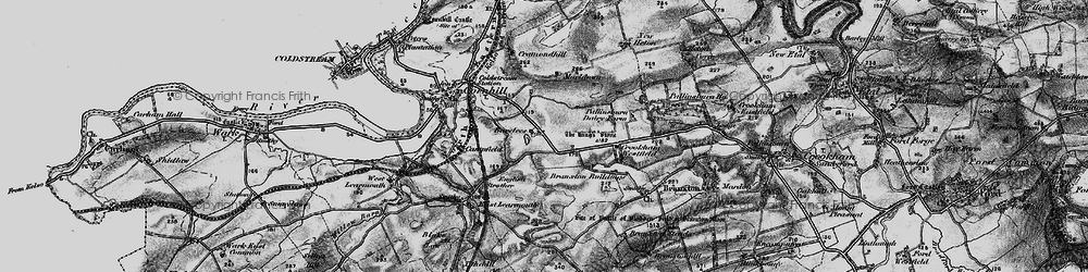 Old map of Bareless in 1897