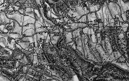 Old map of Whitmoor Vale in 1895