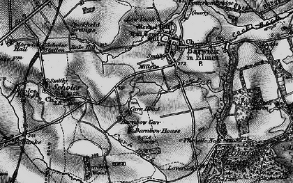 Old map of Barnbow Carr in 1898