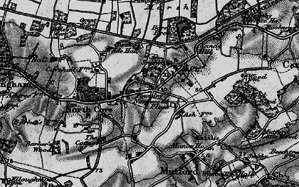 Old map of Barnby Broad in 1898