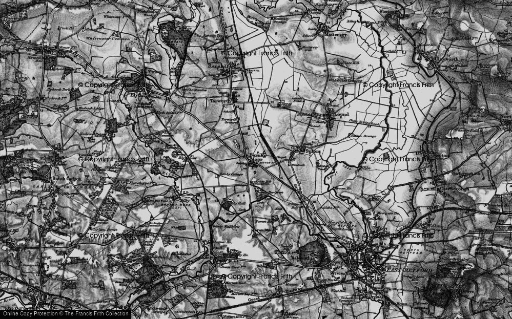 Old Map of Barnby Moor, 1899 in 1899