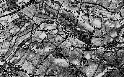 Old map of Barnettbrook in 1899