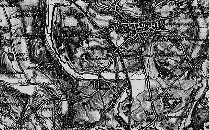 Old map of Barnfields in 1897