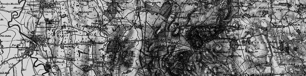 Old map of Barnhill in 1897