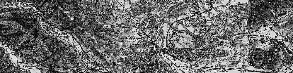 Old map of Barrack Hill in 1897