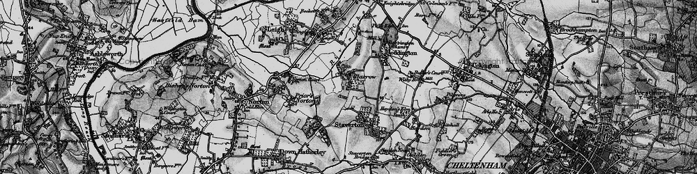 Old map of Barrow in 1896