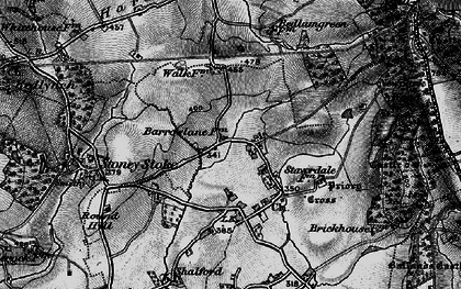 Old map of Barrow in 1898