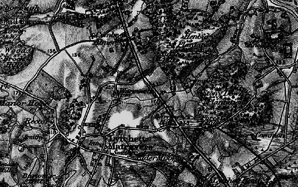 Old map of Lytchett Heath in 1895