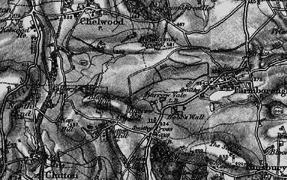 Old map of Barrow Vale in 1898