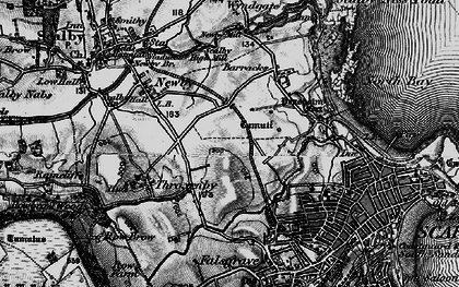 Old map of Barrowcliff in 1897