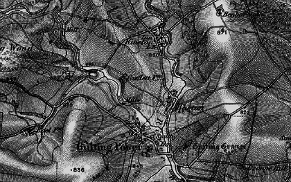 Old map of Barton in 1896