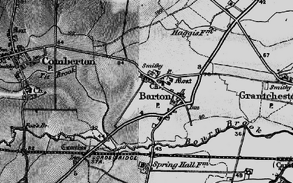 Old map of Barton in 1898