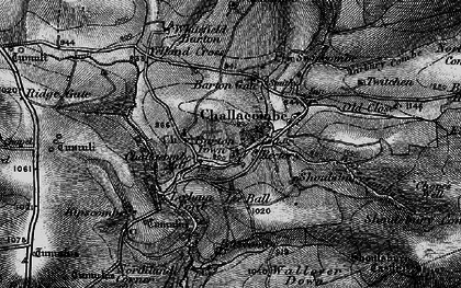 Old map of Leeham Ford Bridge in 1898