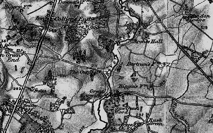 Old map of Barwick in 1896