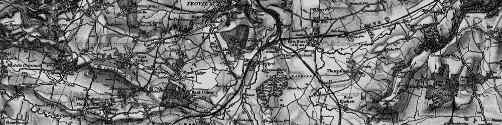 Old map of Barwick in 1898