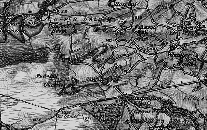 Old map of Bassett in 1896