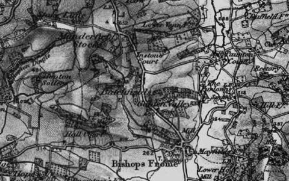 Old map of Batchfields in 1898