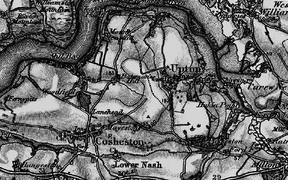 Old map of Bateman's Hill in 1898