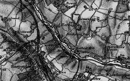 Old map of Batford in 1896