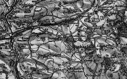 Old map of Bathealton in 1898