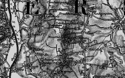 Old map of Battenton Green in 1898