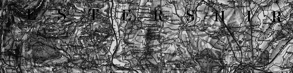 Old map of Battenton Green in 1898