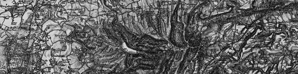 Old map of Beacon Hill in 1895