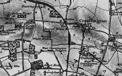 Old map of Beaconhill in 1897
