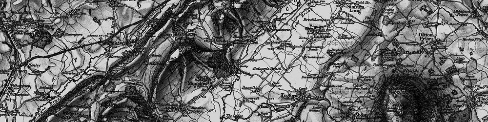 Old map of Balaam's Heath in 1899