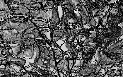 Old map of Beamsley in 1898