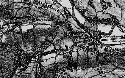 Old map of Beauclerc in 1898