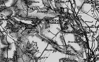 Old map of Beauvale in 1899