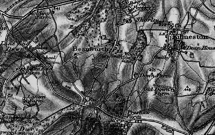 Old map of Beauworth in 1895