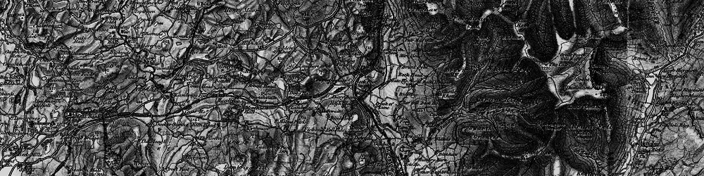 Old map of Beck Foot in 1897