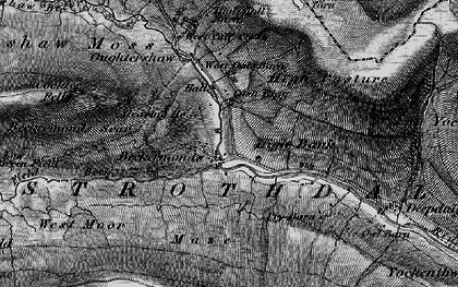 Old map of Beckermonds in 1898
