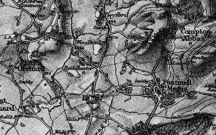 Old map of Bedchester in 1898