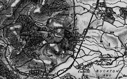 Old map of Bedstone Hill in 1899