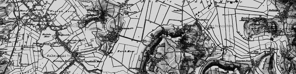 Old map of Turn Hill in 1898