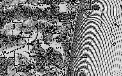 Old map of Beeson in 1897