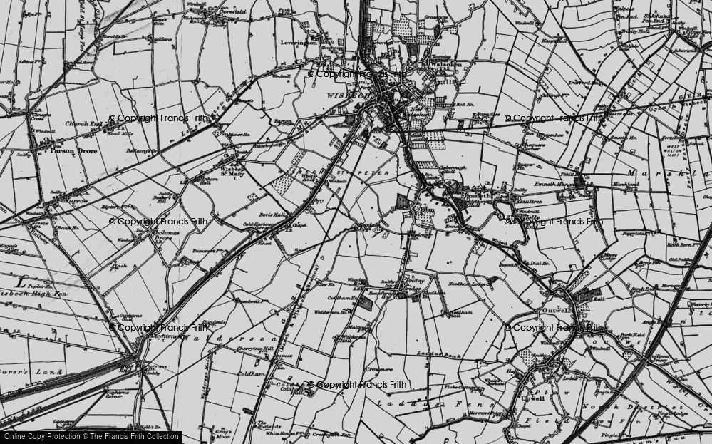 Old Map of Begdale, 1898 in 1898