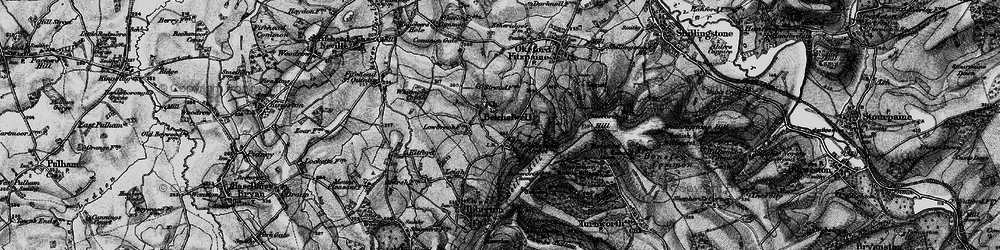 Old map of Bell Hill in 1898