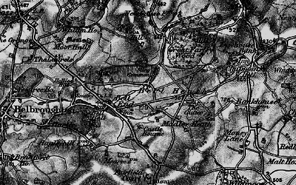 Old map of Bell End in 1899