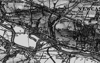 Old map of Bell's Close in 1898